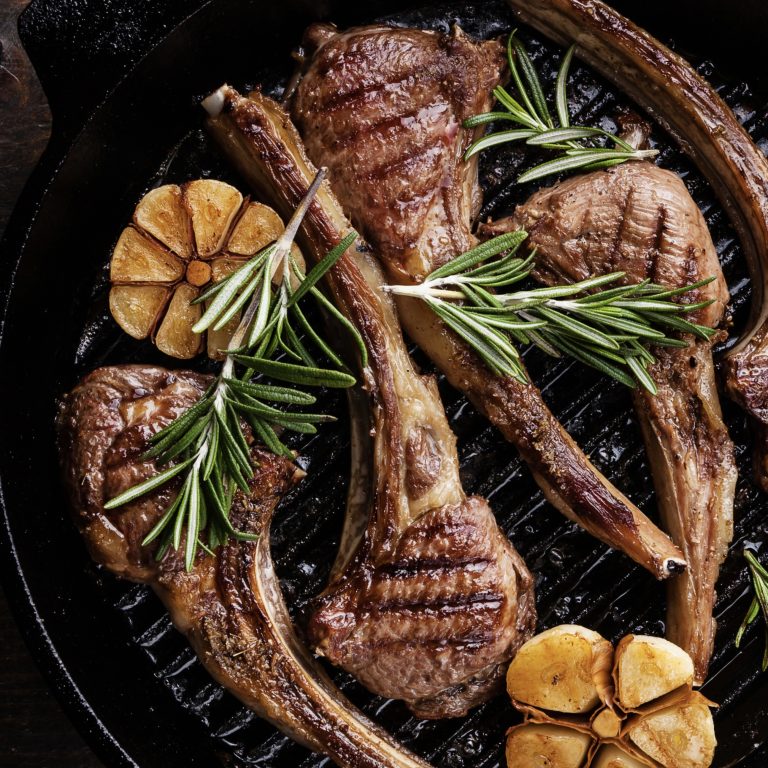 4 x Lamb Cutlets cooked preview