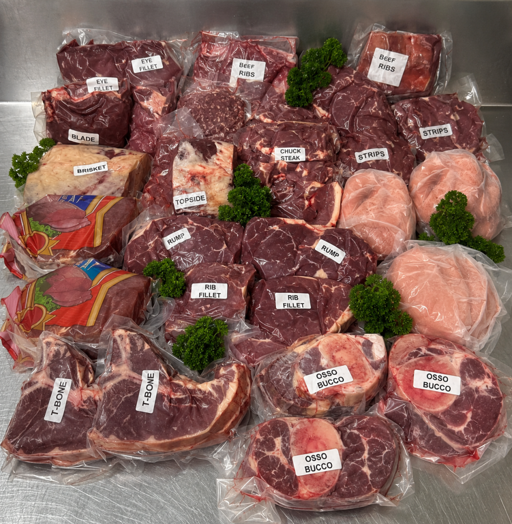 Burton Family Beef 1/8th Pack Beef