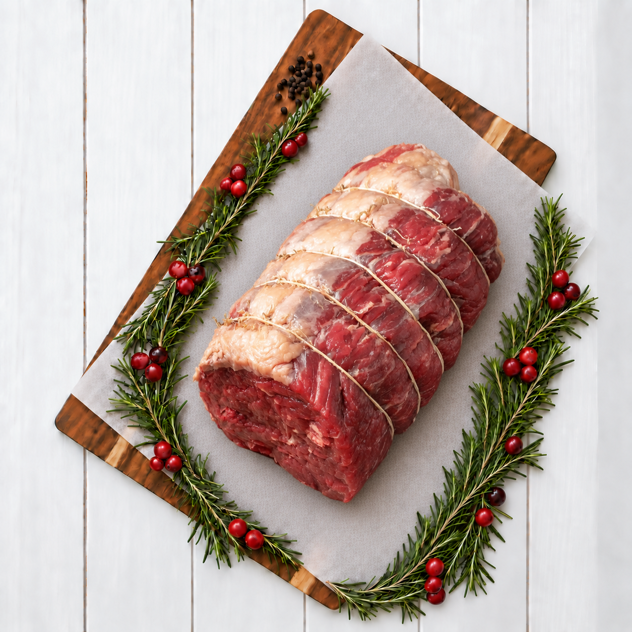 Grass Fed Rolled Beef Roast